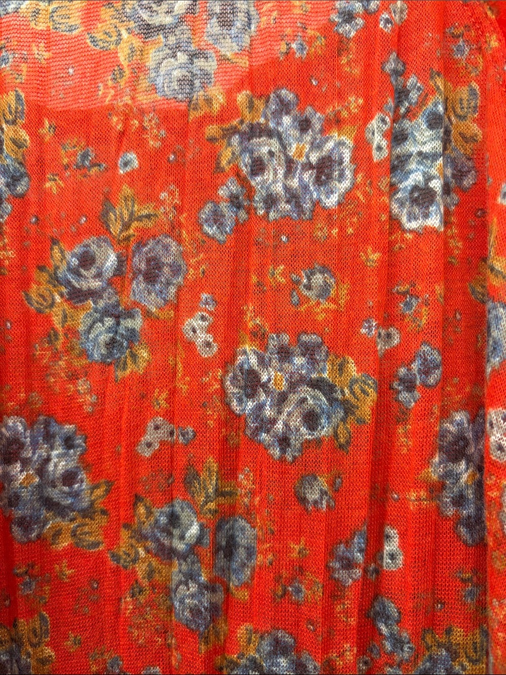 Free People Red Floral  Racerback Tank - Picture 5 of 5